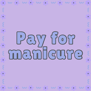 Pay for my manicure