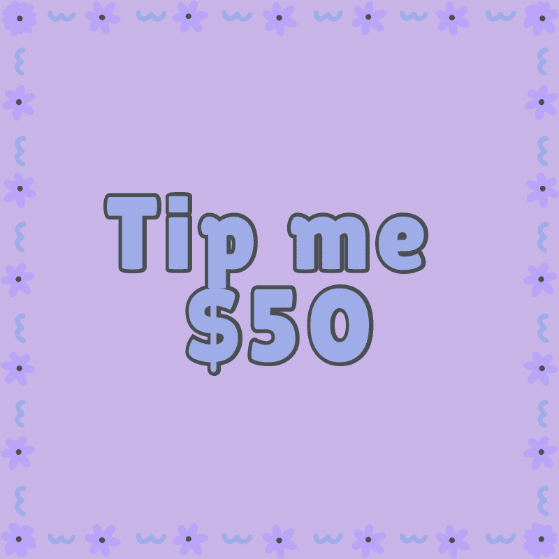 Tip me 50