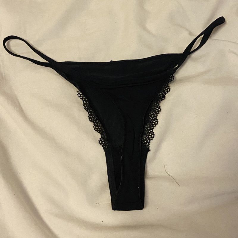 Tight Black Thong