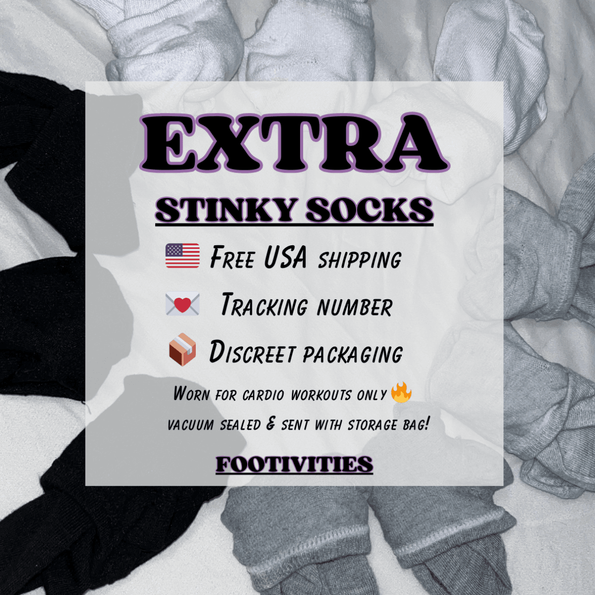Super Stinky Cardio Socks