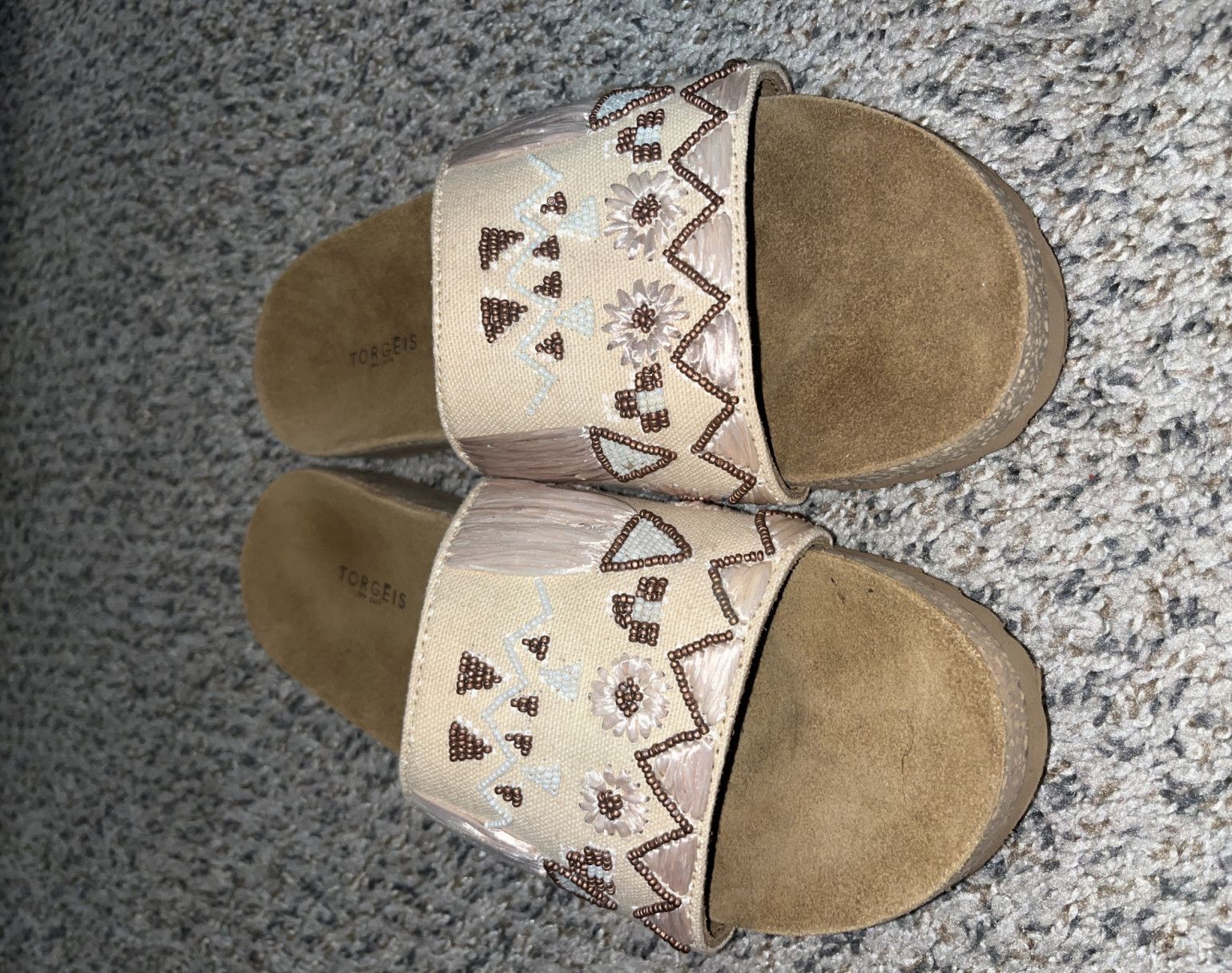 Worn Torgeis Sandals by Ivys Feet