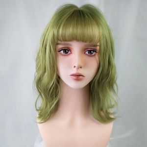 New green wig