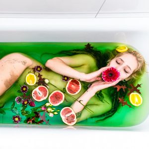 relaxing bath