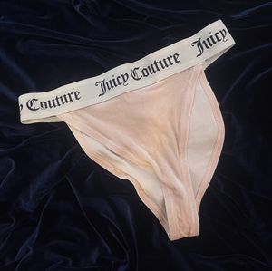 JUICY COUTURE PINK VELVET PANTIES