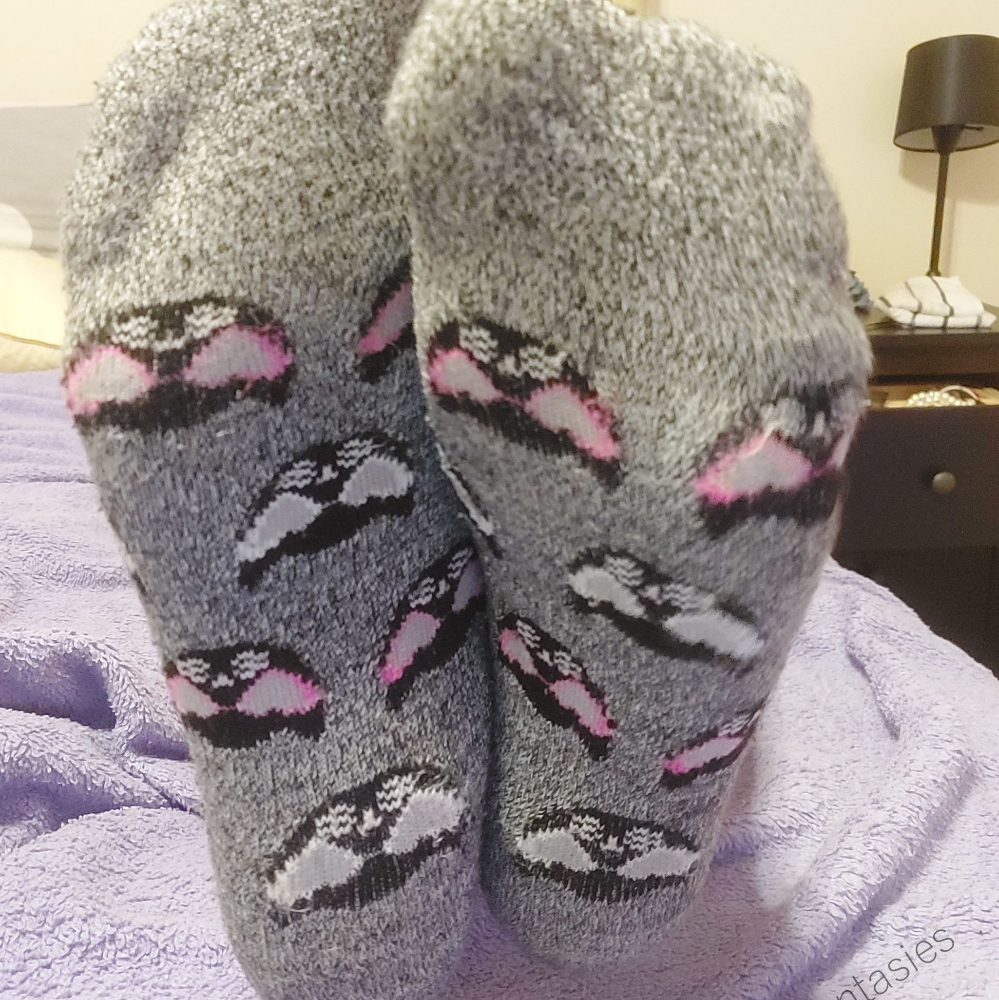 worn socks