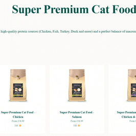 Pay for the pet food