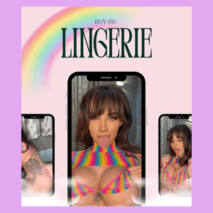 Rainbow Lingerie Set