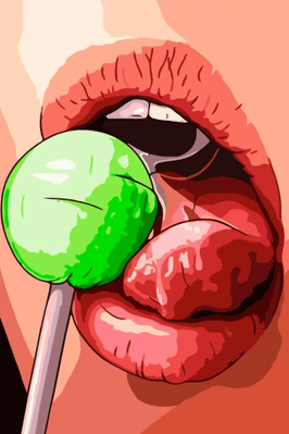 Ill suck Chupa Chups vid