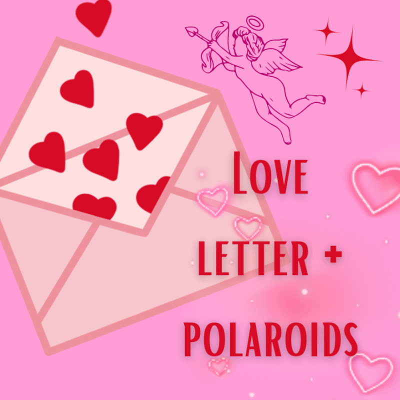 GFE love letter with polaroids