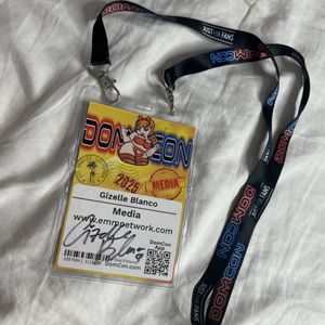 Signed DomCon 2025 Badge