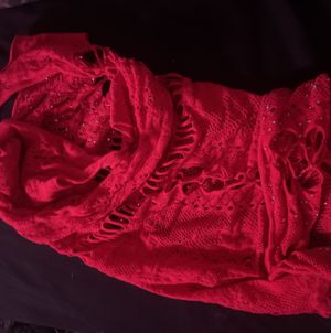 red dress