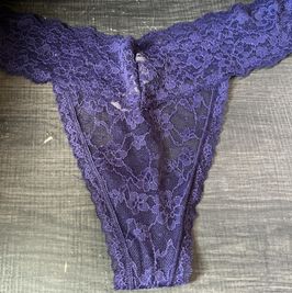 VS SPARKY PURPLE BLUE THONGS