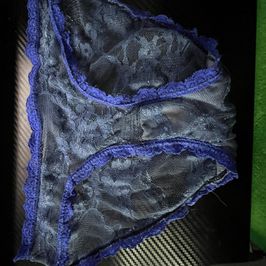 Blue Lace Panties