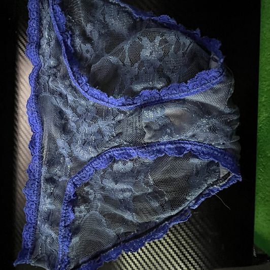 Blue Lace Panties