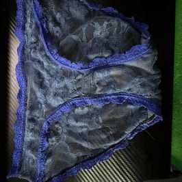 Blue Lace Panties