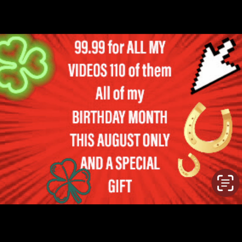 Buy all 110 of my videos from my store for only 99 99