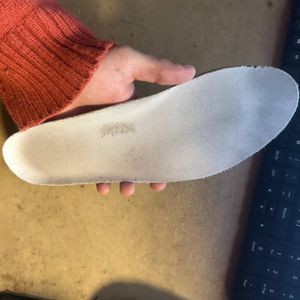 sole of one of my shoes