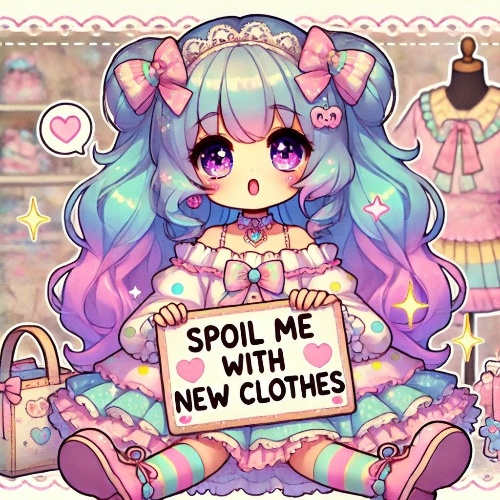 Spoil me with New Clothes