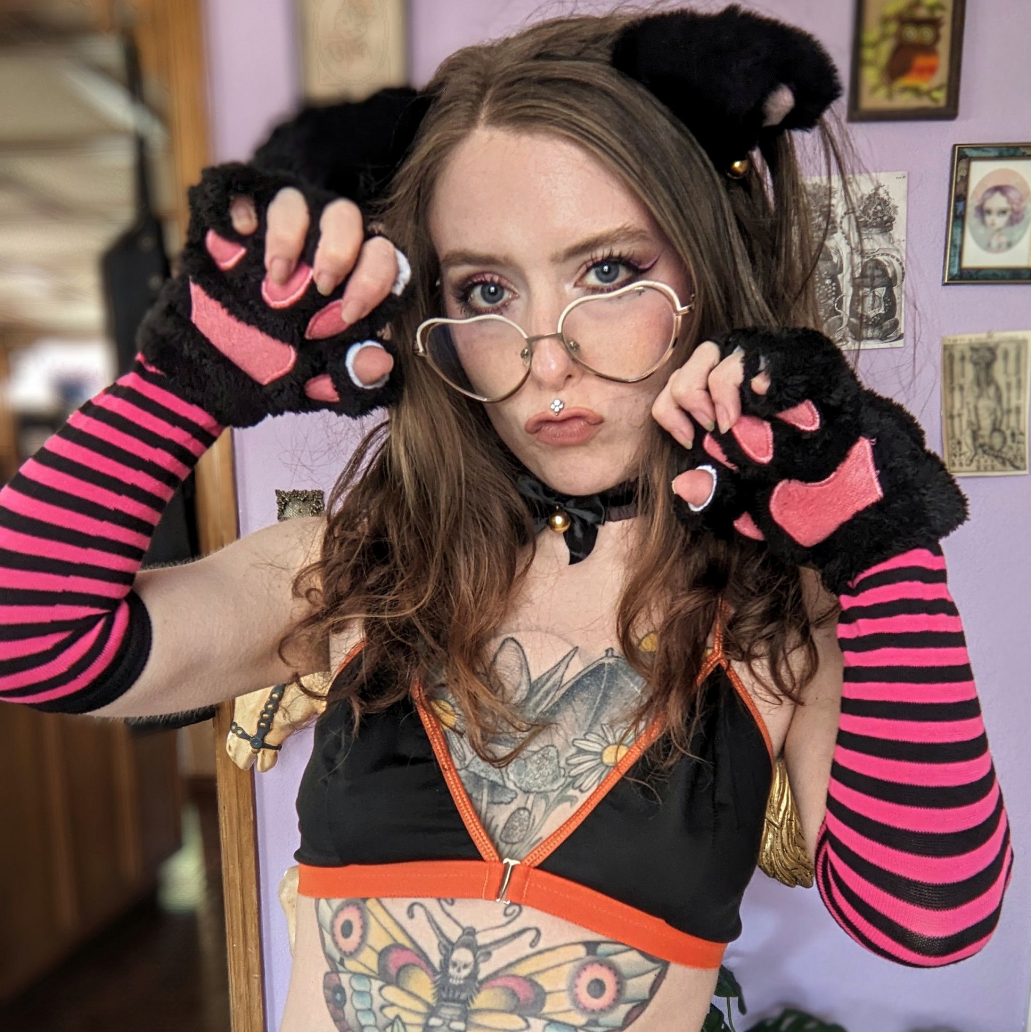 Naughty Kitty Girl