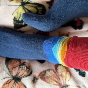 Colorful Thigh High Socks