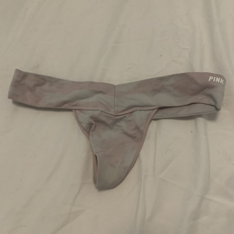 Pink Athletic Thong