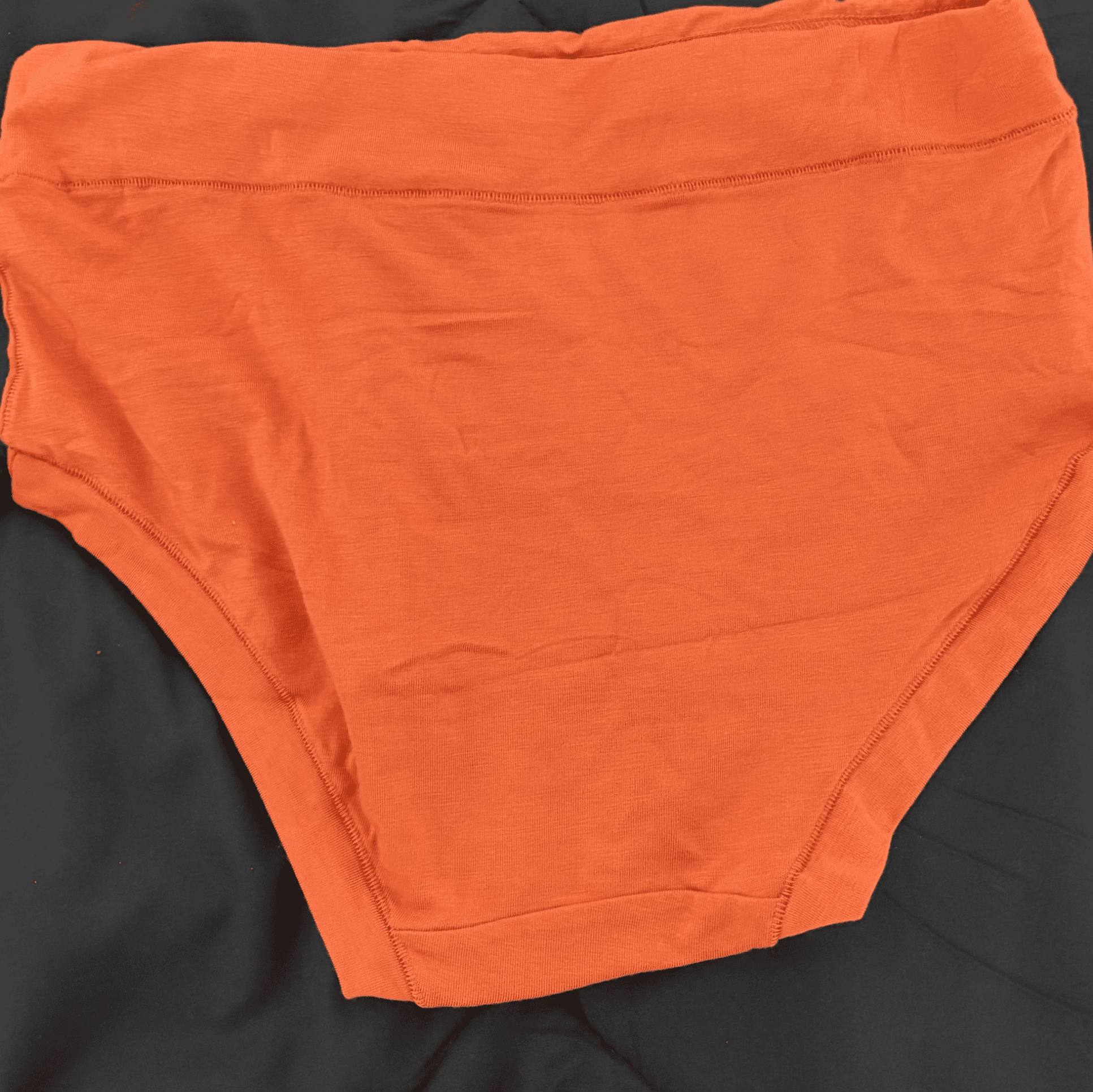 Orange boy shorts