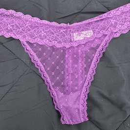 Purple thong