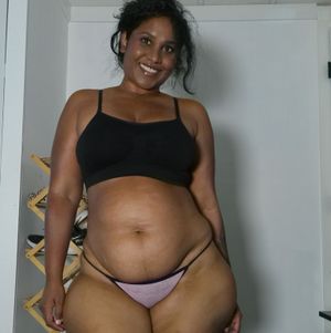 10 Rosy colored thong