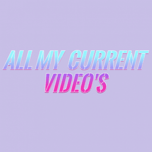 All my current videos HUGE SALE