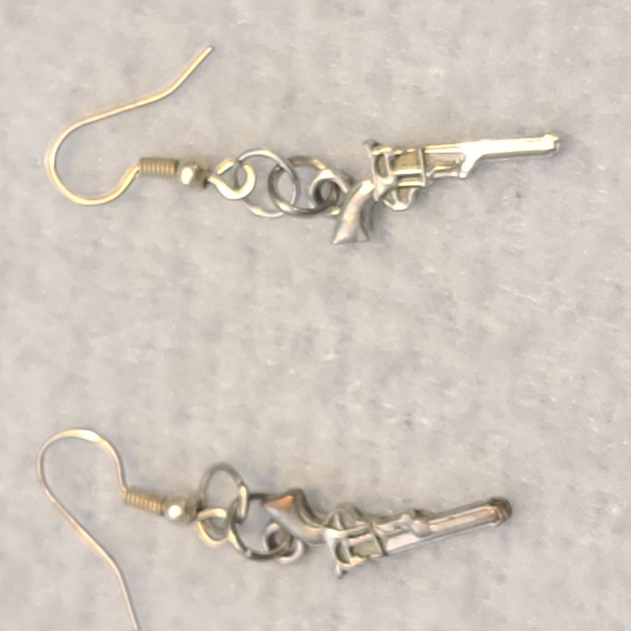 Earrings Set Tiny Guns