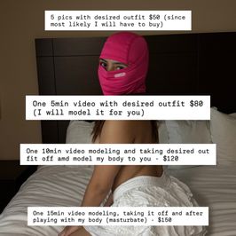 MODELING YOUR FAVORITE OUTFIT