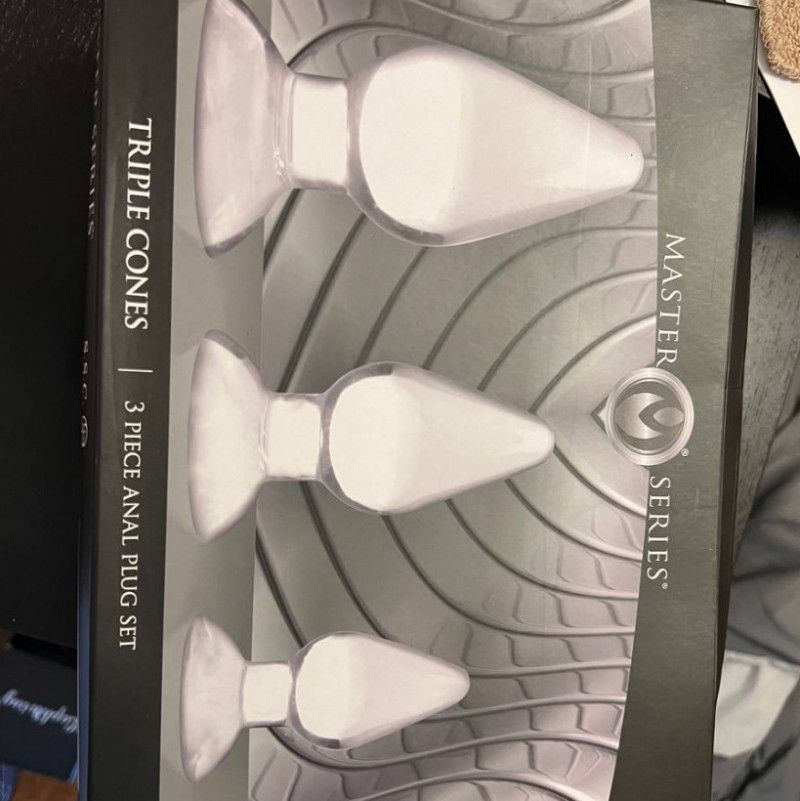 NEVER BEEN OPENED anal cones!