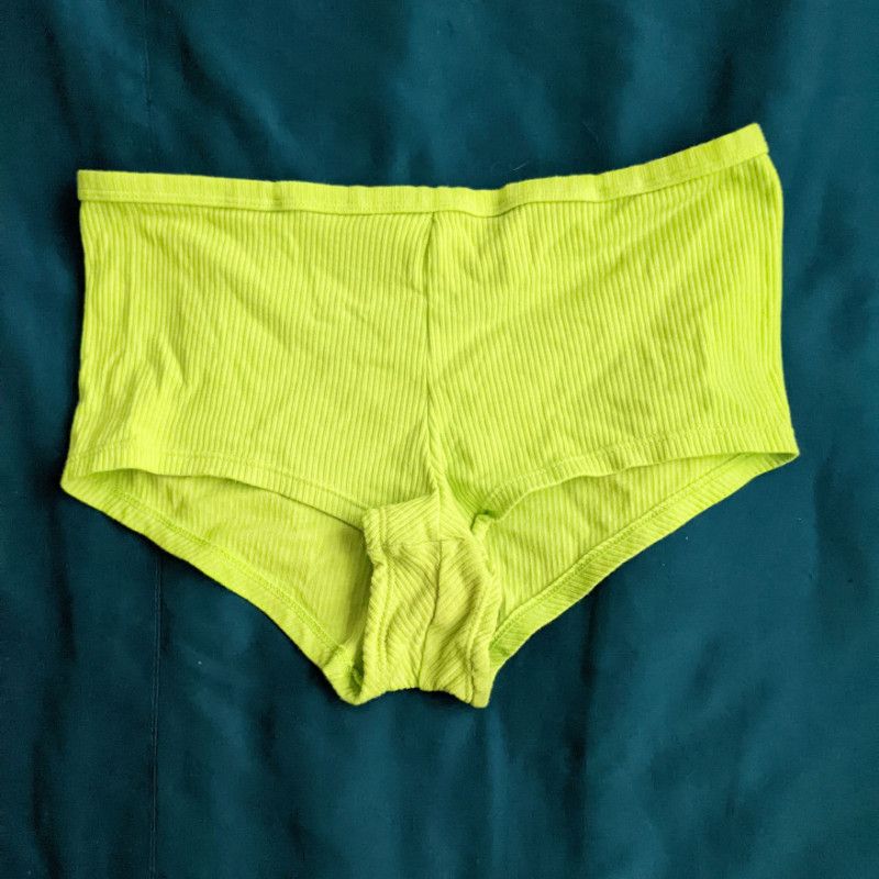 Neon Green Boyshort Panties