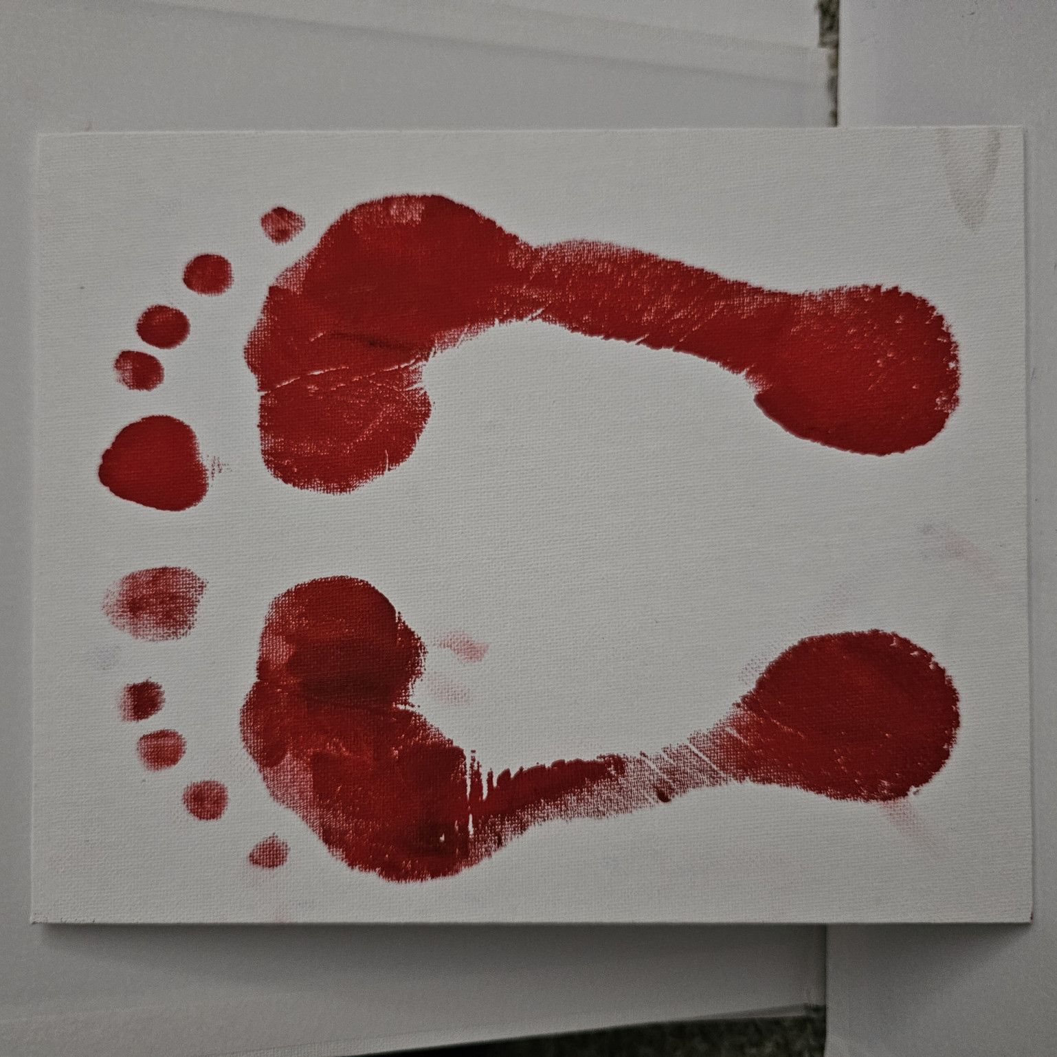 Body Paint Art: Feet Prints