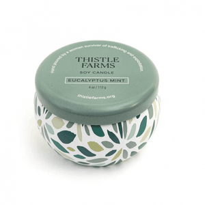 Thistle Farms Love Heals Mini Tin Candle