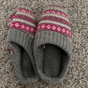 cozy stinky house slipppers