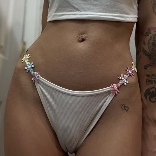 White panties