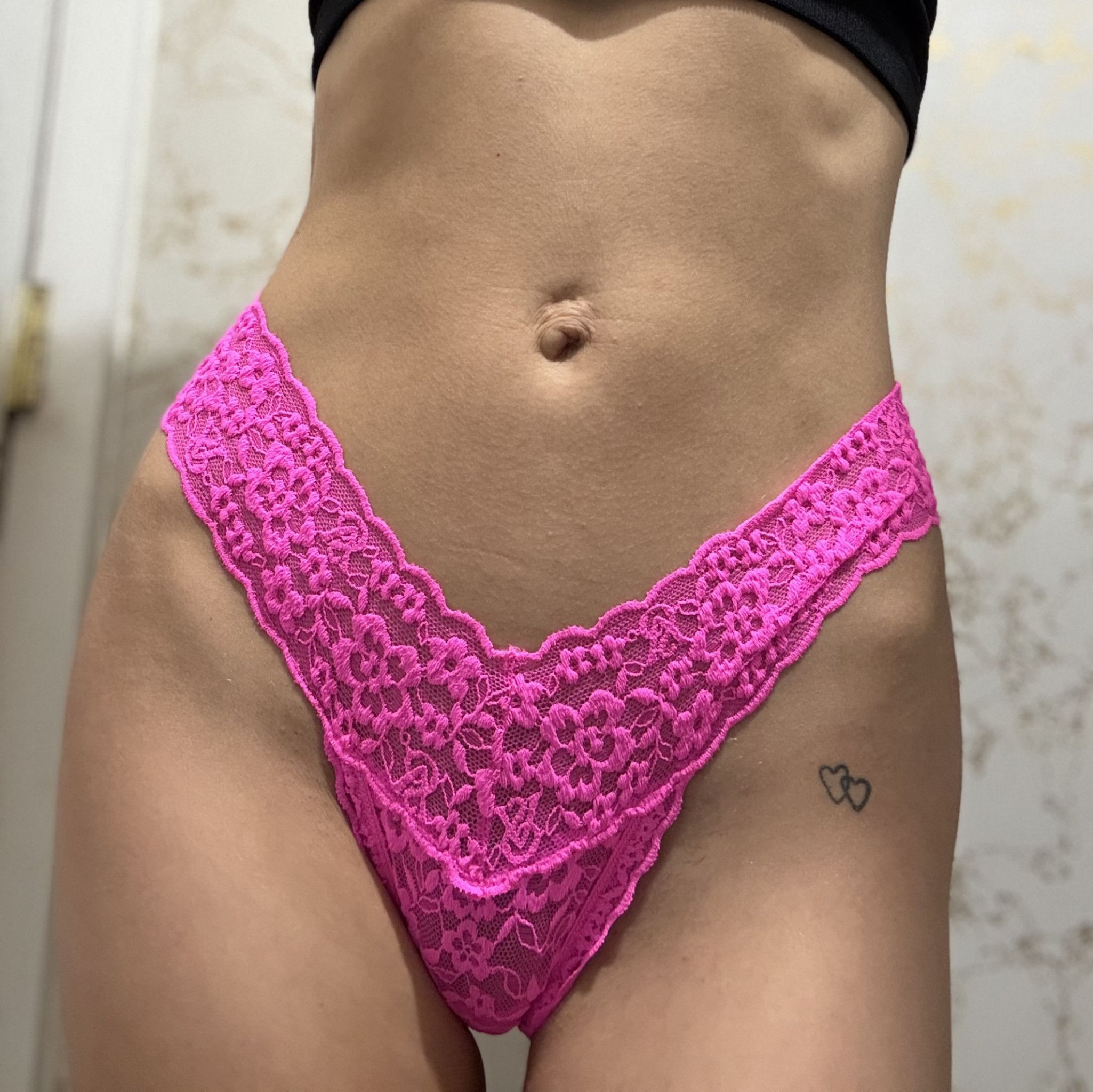 Pink lace