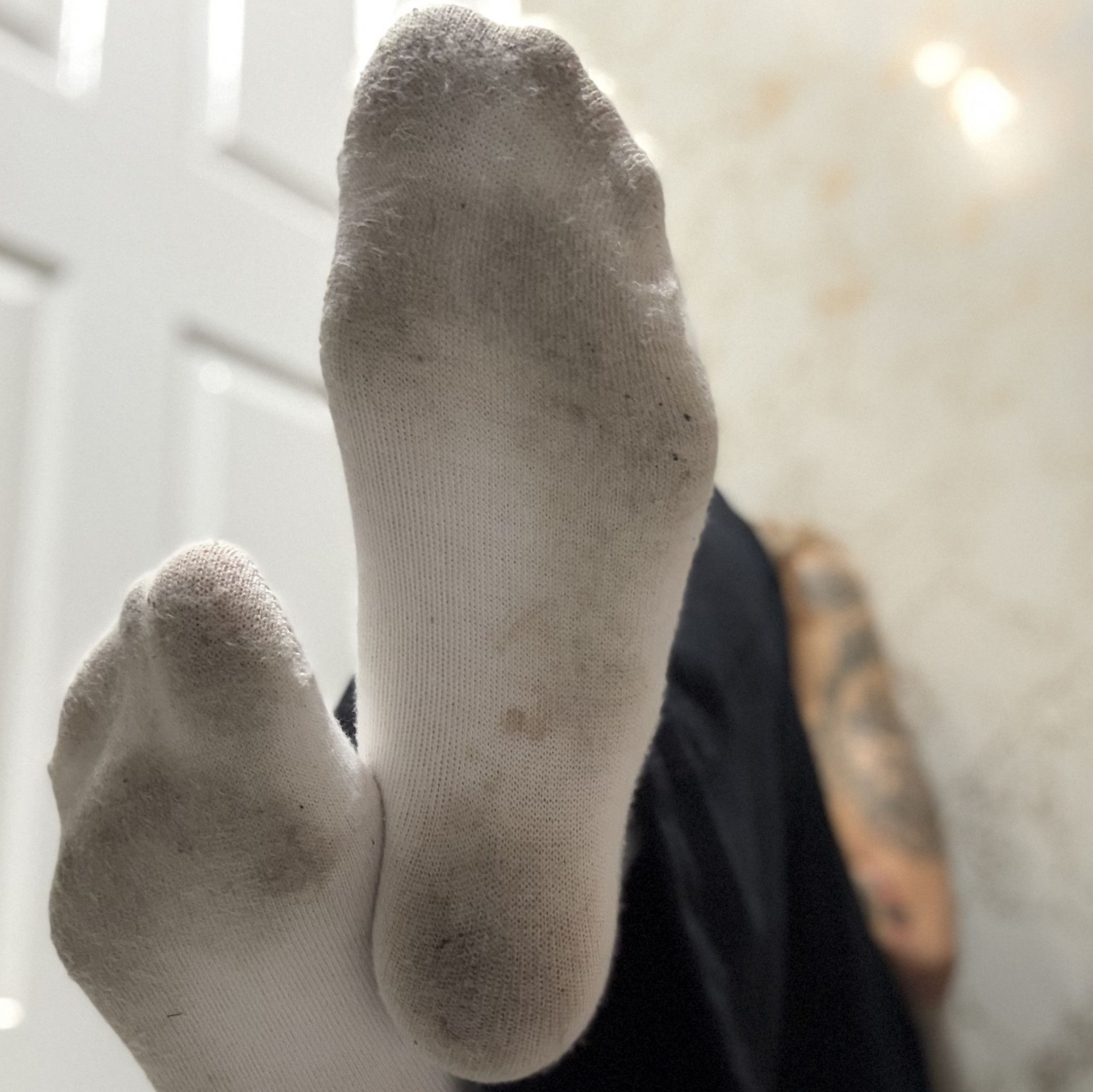 Dirty used socks