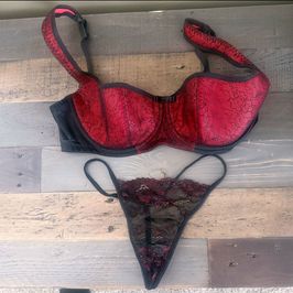 Worn Hotwife Dates Bra  and Panties