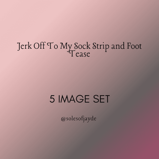 Feet Fetish Sock Tease