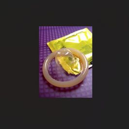filled condom