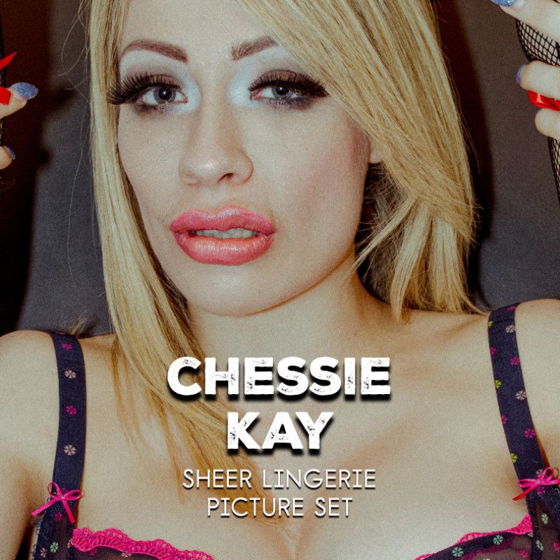 Chessie Kay Sheer Lingerie Picture Set