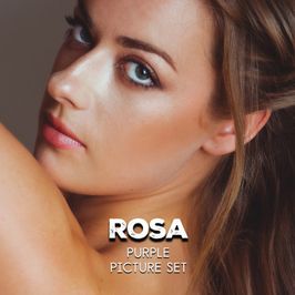 Rosa Brighid Purple Picture Set