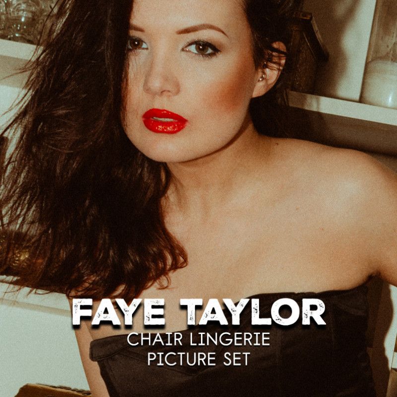 Faye Taylor Chair Lingerie Picture Set