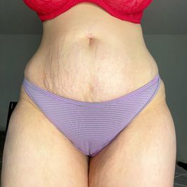 Purple and Green Full Back Cotton Panty