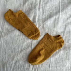 yellow ankle socks