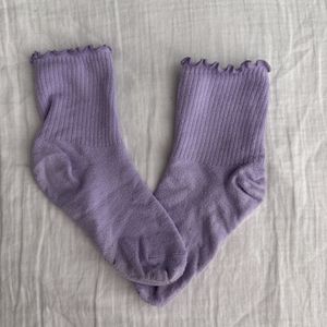 Purple socks