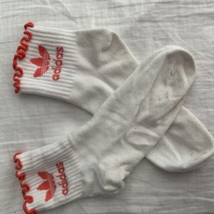 Adidas ruffled socks