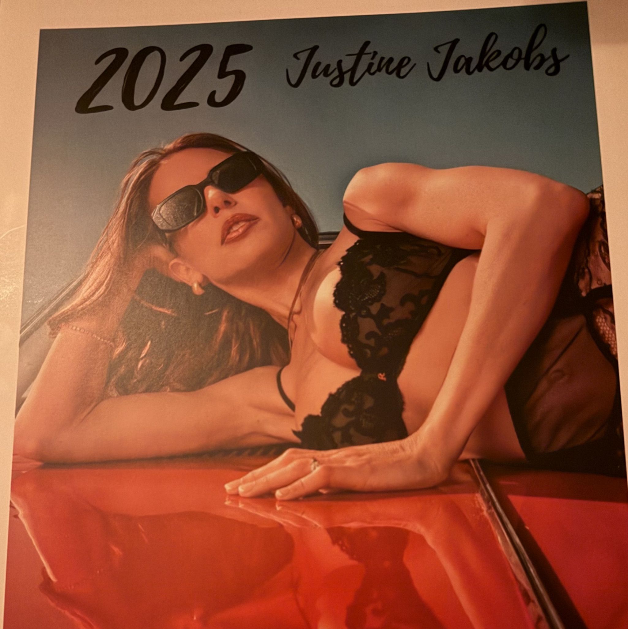 2025 Nude Justine Jakobs Calendar